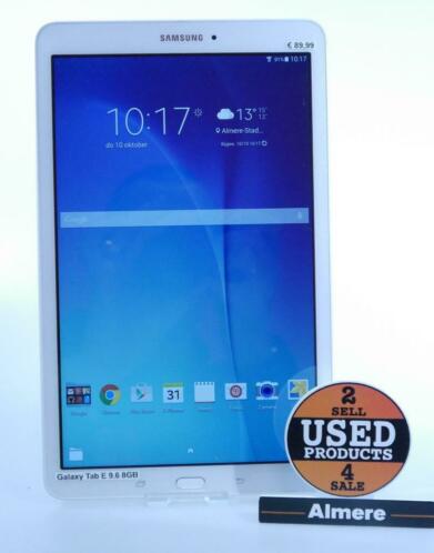 Samsung Galaxy Tab E 9.6 8GB Wit