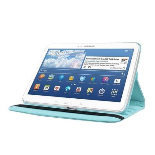 Samsung galaxy tab E 9,6 hoesje 360 draaibare case turq...