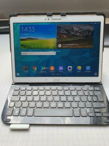 Samsung Galaxy Tab S 10.5 met toetsenbord