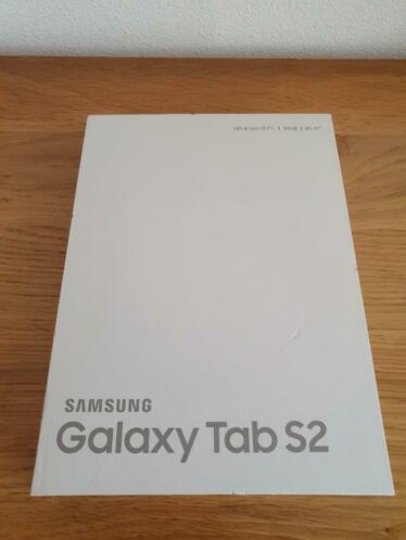 Samsung Galaxy Tab S2 9.7 Zwart 32GB Wiffi gloed nieuw