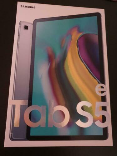 Samsung Galaxy Tab S5e WiFi 64 GB Zilver als nieuw