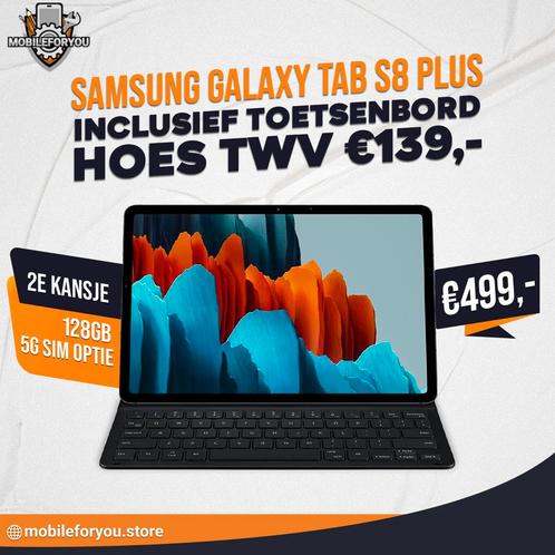 Samsung galaxy tab s8 plus 5G 128GB zo goed als nieuw