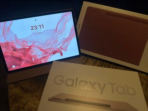 Samsung Galaxy Tab S8 WIFI ros goud 128GB incl aankoopbon