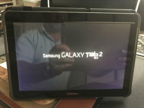 Samsung Galaxy Tab2 10.1 16GB in originele hoes