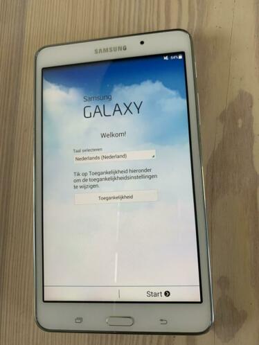 Samsung Galaxy Tab4 SM-T230 wit 8gb