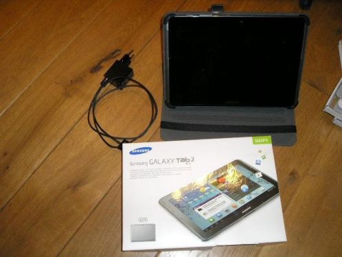 Samsung Galaxy Tablet 2 met hoes nauwelijks gebruikt