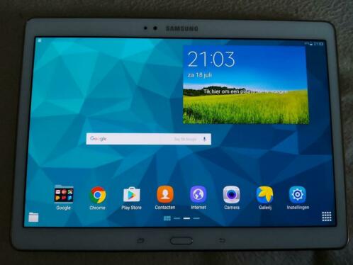 Samsung Galaxy TabletS incl 32GB sd kaart incl bookcover