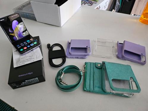 Samsung galaxy z flip 4 (bora purple)accessoiresgarantie