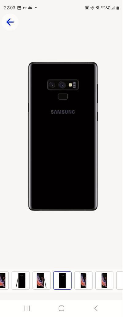 Samsung galexy note 9