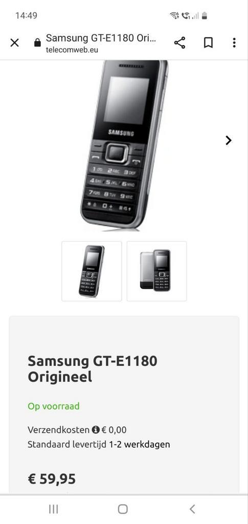 Samsung GT-E1180