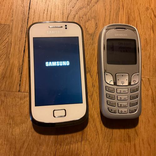 Samsung GT-S6500D en Siemens telefoon.