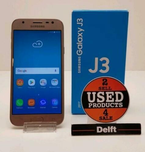 Samsung j3 2017 16GB met doos incl. 3 maanden garantie