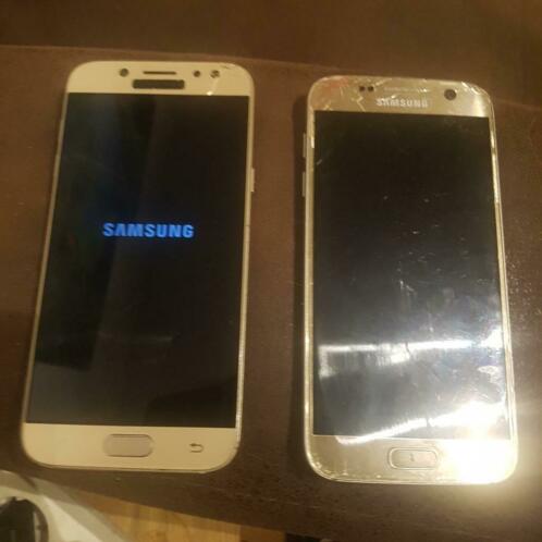 Samsung j530f en s6 voor onderdelen