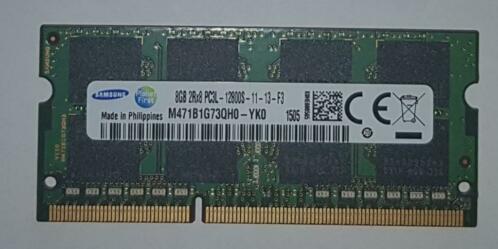 SAMSUNG M471B1G73QH0-YK0 8GB 204pin DDR3 PC3L-12800 1600MHz 