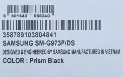 Samsung S10 128 gb Prism Black