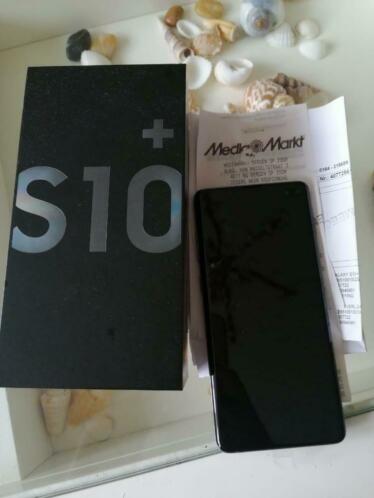 Samsung S10 Plus 128gb zwart bon nieuw