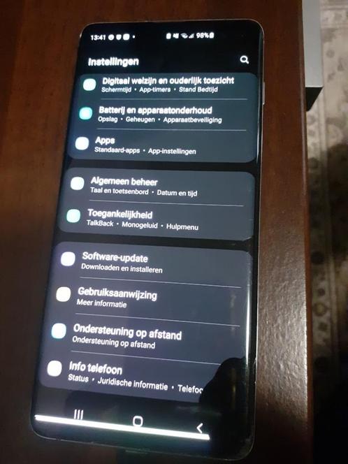 samsung S10 plus voorscherm stuk defect