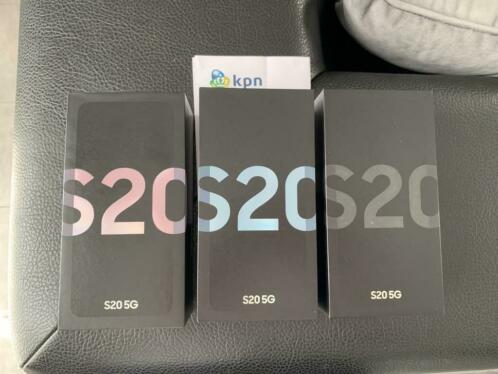  Samsung S20 5G Nieuw Geseald in Doos  Bon 2 jaar Garantie
