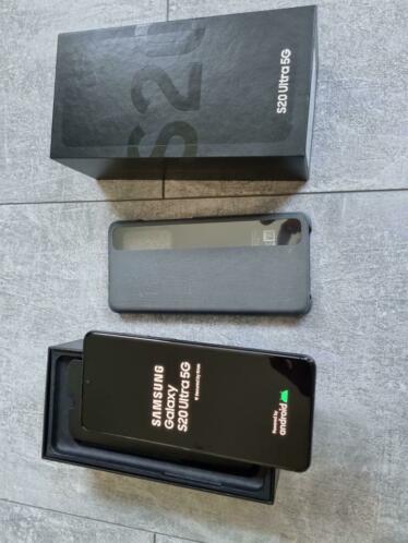 Samsung s20 ultra 5G 128gb zwart