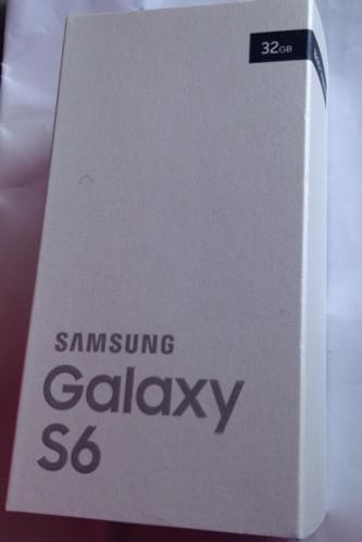 Samsung s6 geseald en met bon 