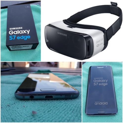 Samsung S7 Edge 32gb met Gear VR en nieuwe batterij