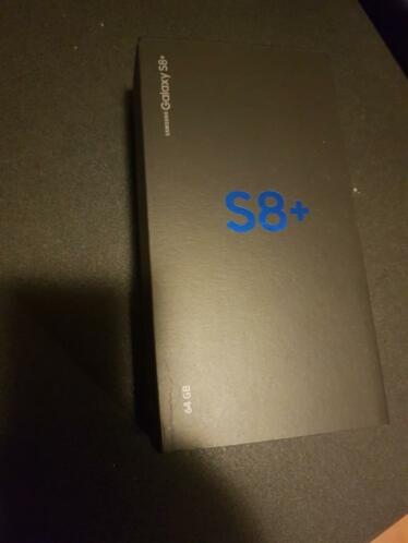 Samsung s8 plus Nieuw in doos