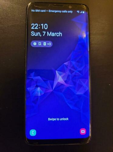 Samsung S9 Black - Used - Very Good Condition