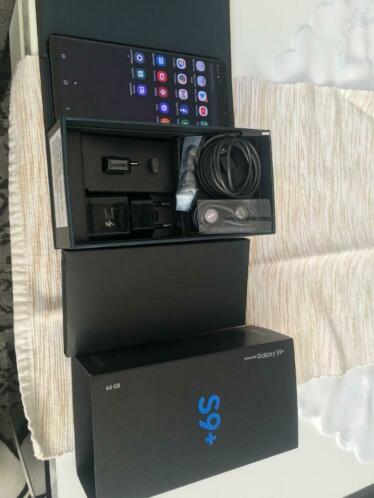 Samsung s9 plus 64 gb zwart