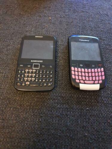 Samsung smartphone en blackberry curve