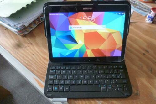 Samsung tab 4 met Logitech toetsenbord hoes