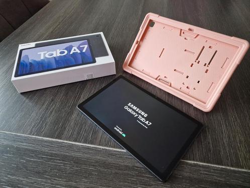 Samsung Tab A7 Wifi  4G (T505) zwart inclusief hoes