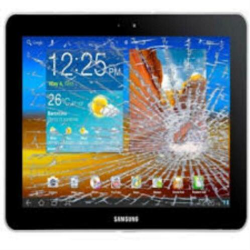 Samsung Tab glas stuk wij repareren hem