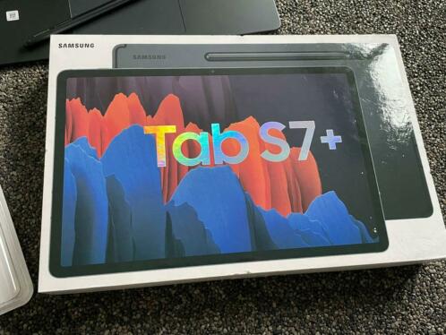 Samsung Tab S7 plus 12.4 black 128GB  origin keyboard cover