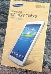 SAMSUNG TAB3 7.0 Wit in NIEUWSTAAT in BOOKCASE  98,