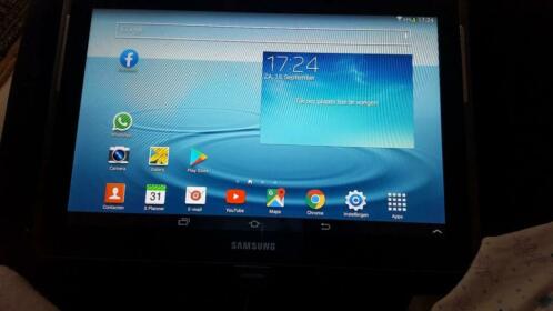 Samsung tablet 10.1 inch 32 gb werkt goed geen kras en hoes