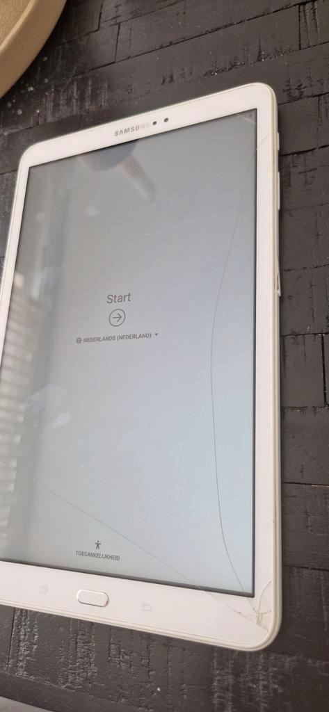 Samsung tablet a6 met barst in scherm