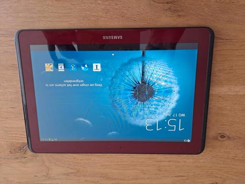 Samsung tablet GT-P5110 16gb geheugen, bordeaux rood