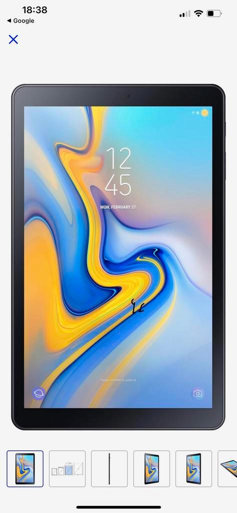 Samsung tablet tabA T590 (2018) 32GB 10.5quot