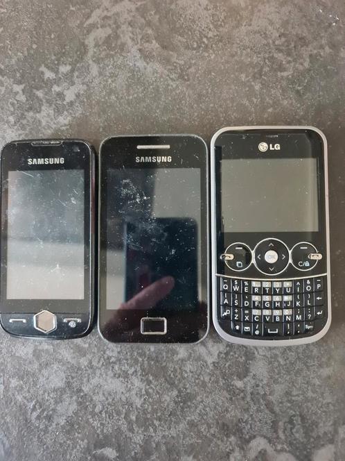 Samsung telefoons  , zie omschrijving