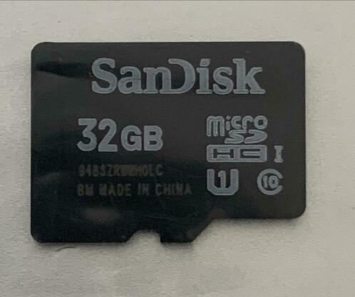 Sandisk 32gb microsd geheugenkaart vanaf 2,5 euro