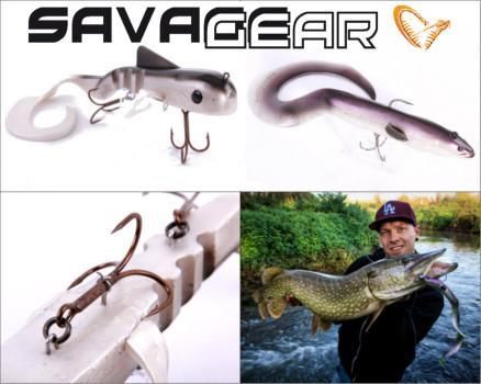 Savage Gear 40 cm Real Eel Ready to Fish en Alien Eel V2