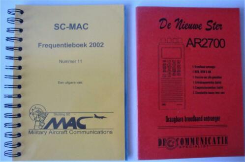 SC-MAC frequentieboek 2002  de nieuwe ster AR2700 gebruiksa