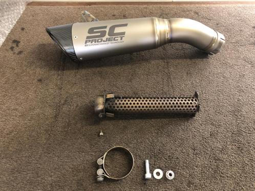 SC Project S1 titanium uitlaat Ducati Panigale 959 16-19