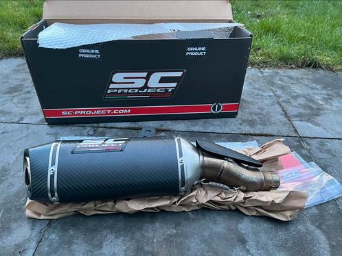 SC1-S Muffler Carbon Fiber uitlaat