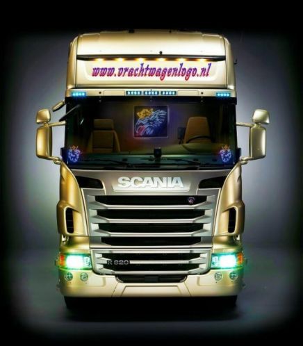 Scania vabis super V6 V8 V10 V12 led logo039s ledverlichting 