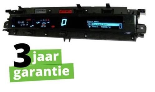 Scenic 2 instrumenten paneel dashboard km teller REPARATIE