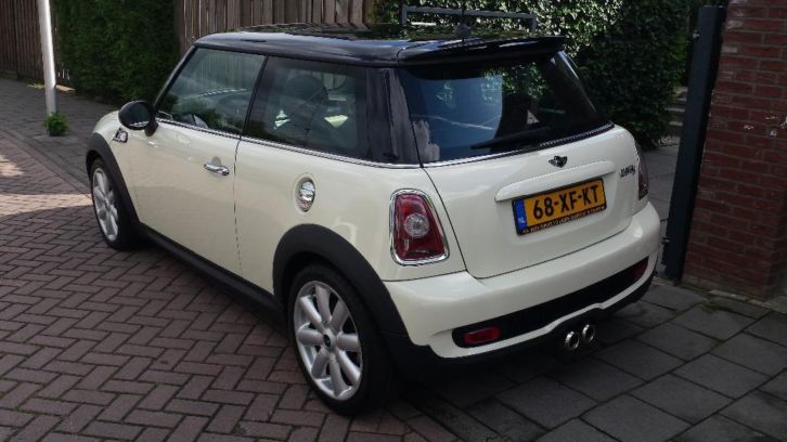 Schitterende Mini Cooper S 16V 128KW Wit Chili 39700 km