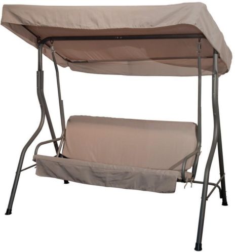 Schommelbank Taupe 3-persoons  N voor  59,-
