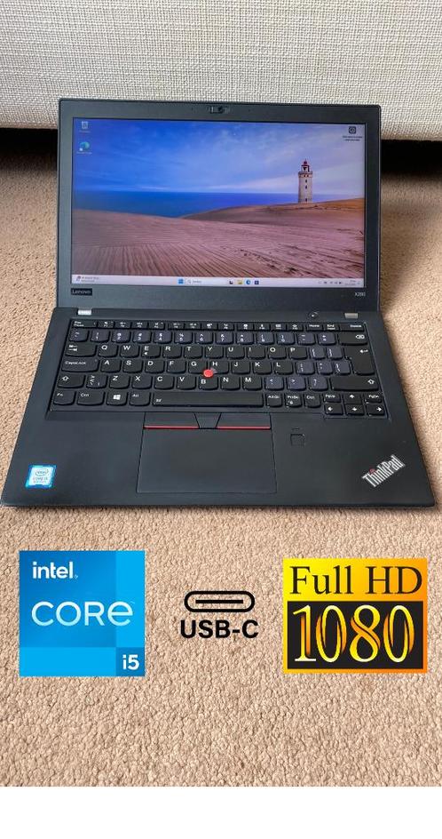 School-reis laptop Lenovo Thinkpad X280- i5 8e- FullHD- W11