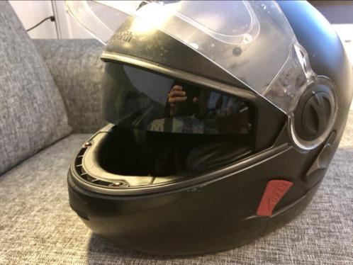 Schuberth C2 systeemhelm 58 59 met zonnevizier en pinlock